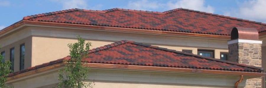 Brava synthetic Spanish roofing