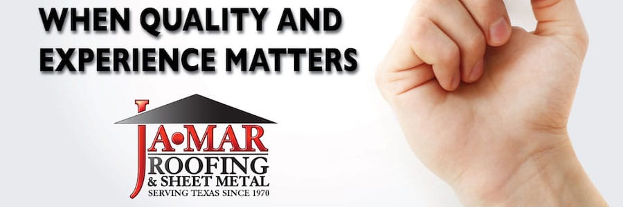 Ja-Mar Roofing and Sheet Metal when quality and experience matters