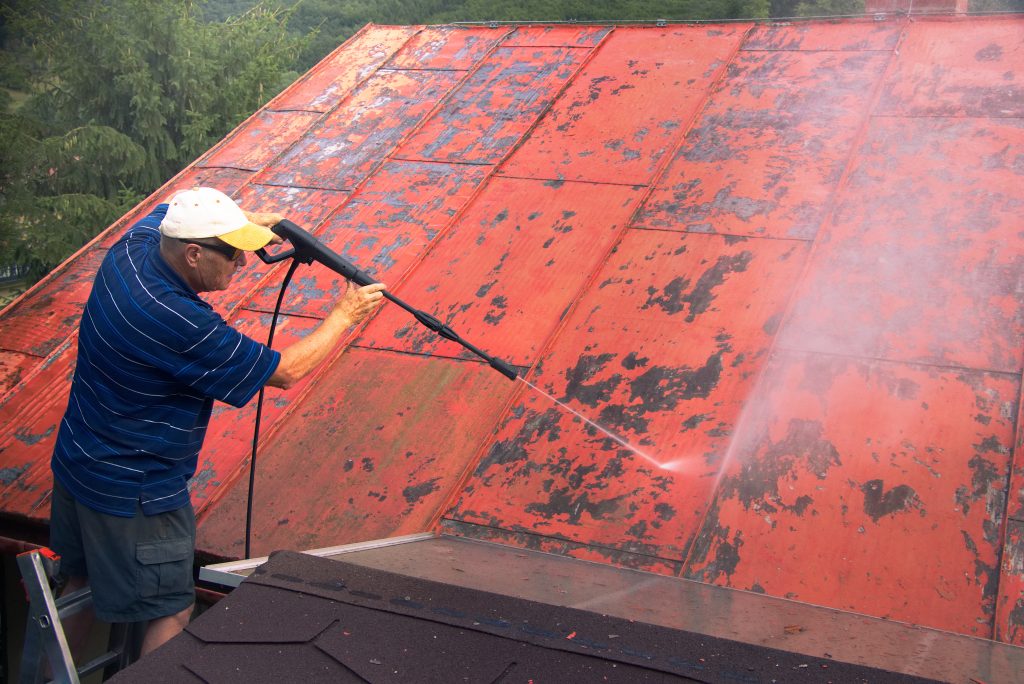 Metal Roof Cleaning