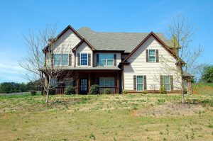 Front view of a house