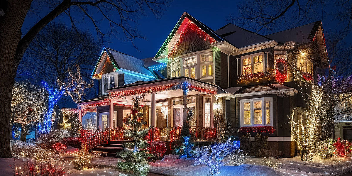 Tips for Hanging Christmas Lights from the Roofline